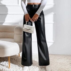 Women’s Faux Leather Pants